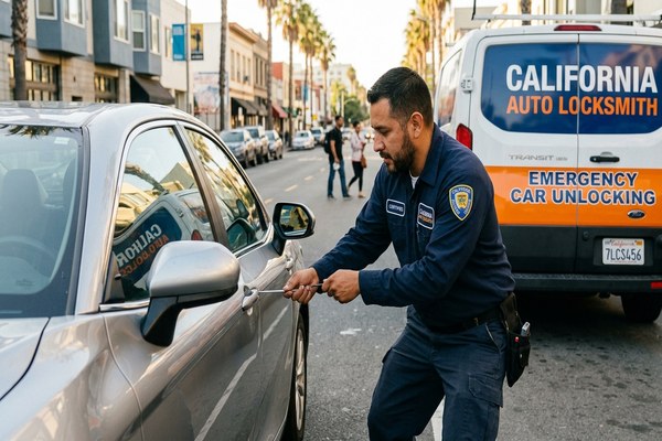Automotive locksmith services for car key programming in San Ramon CA