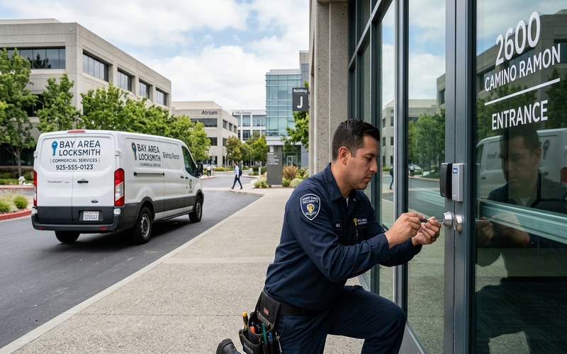 Locksmith services for Bishop Ranch business park in San Ramon